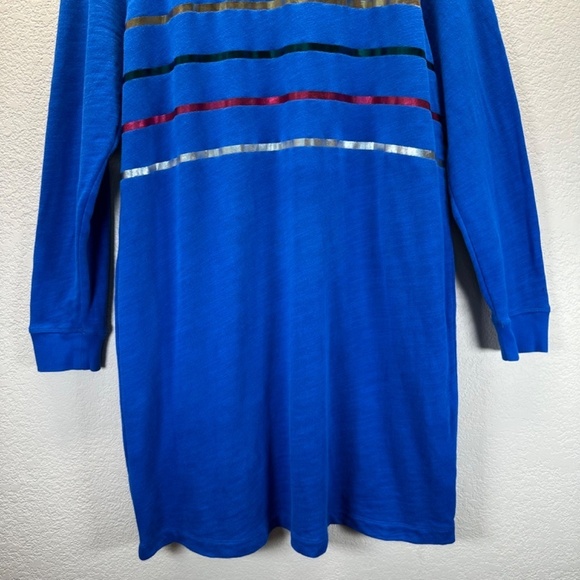 Boden Sweatshirt Mini Dress Womens Size 16/18R Long Sleeves Crew Neck TINY FLAW - Picture 6 of 16